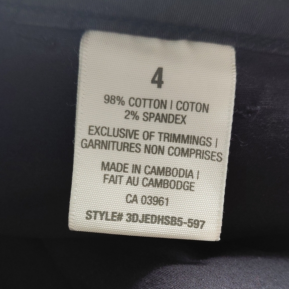 Denver Hayes Dark Pencil Skirt with Zipper Details - Picture 6 of 6